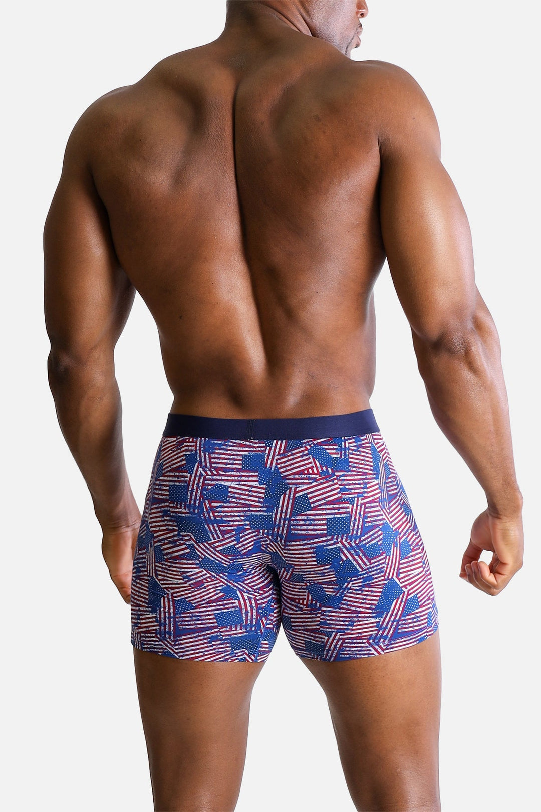 Men's Boxer Briefs - USA Flag