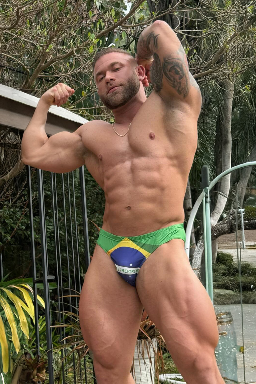 Lovesick Briefs - Brazil Flag