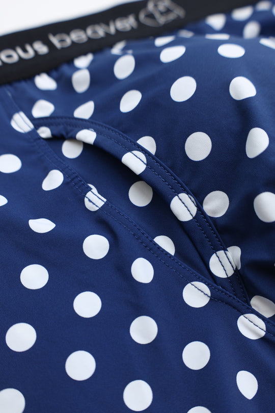 Men's Boxer Briefs - Polka Dots