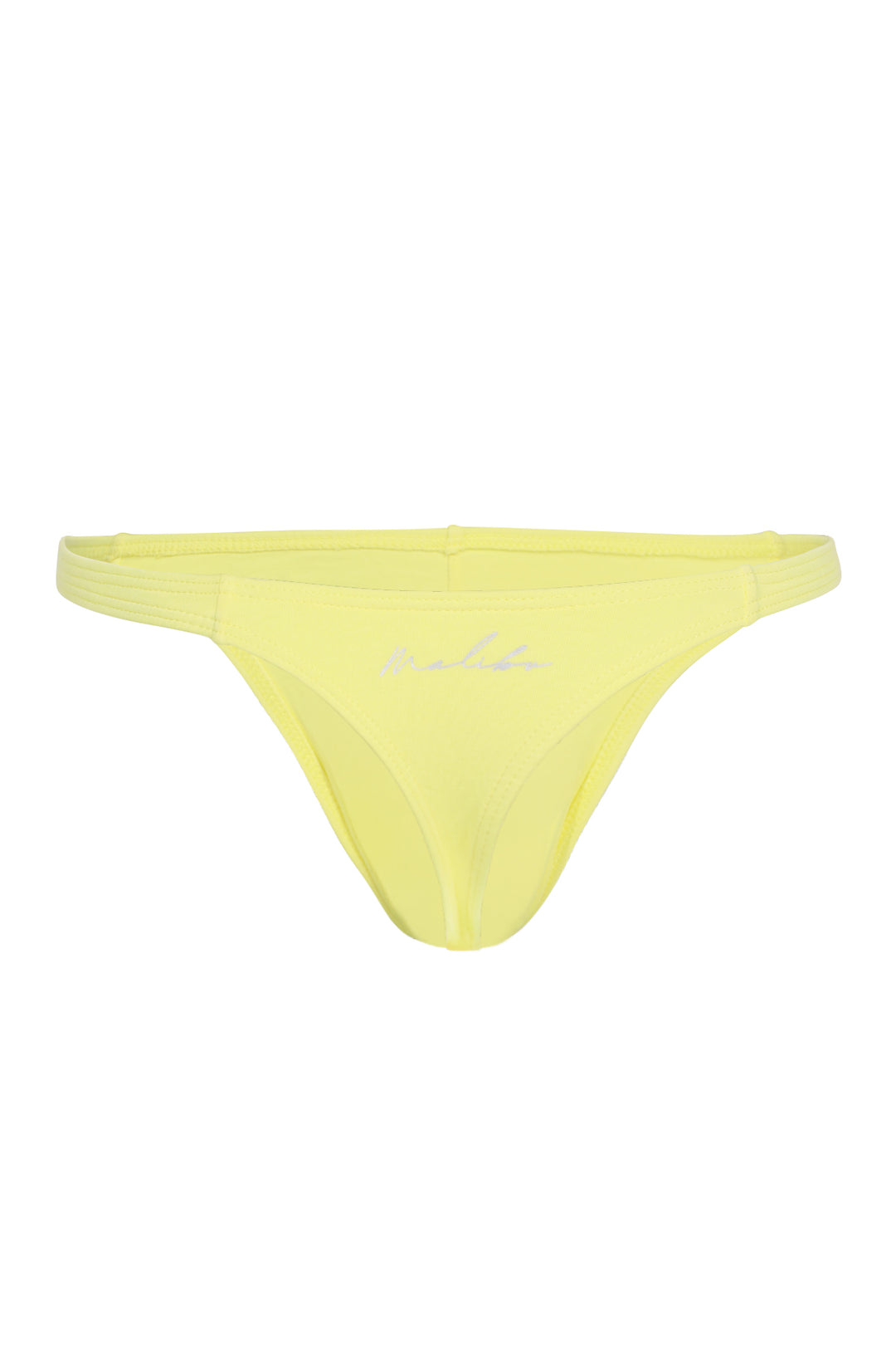 Cheeky Classic G-String Thong - Lemon Yellow