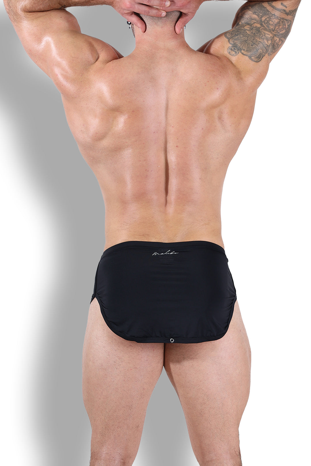 Cool-Dri 2-in-1 Shorts with Thong Lining - Midnight Black