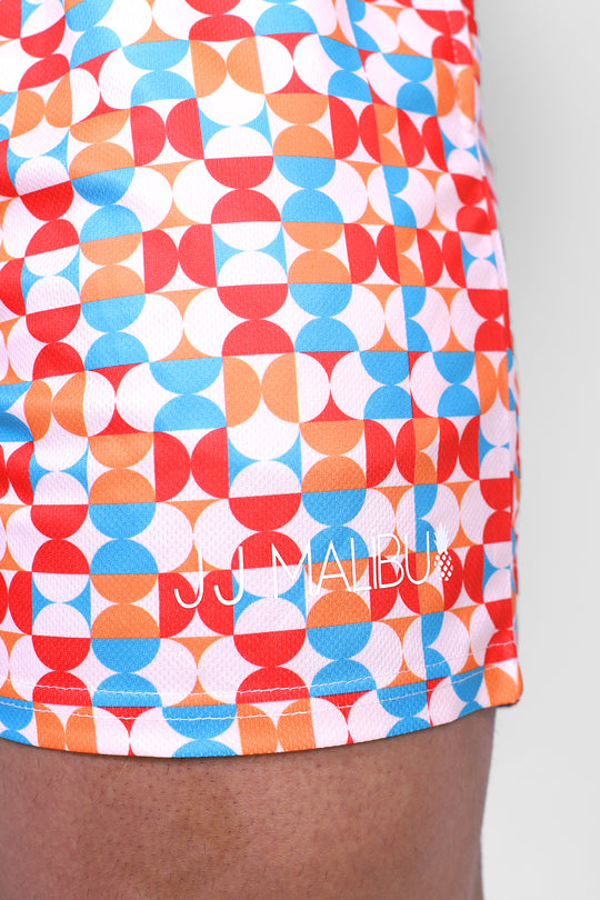 Quick-Dry Mesh Shorts - Retro