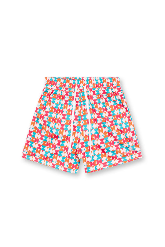 Quick-Dry Mesh Shorts - Retro
