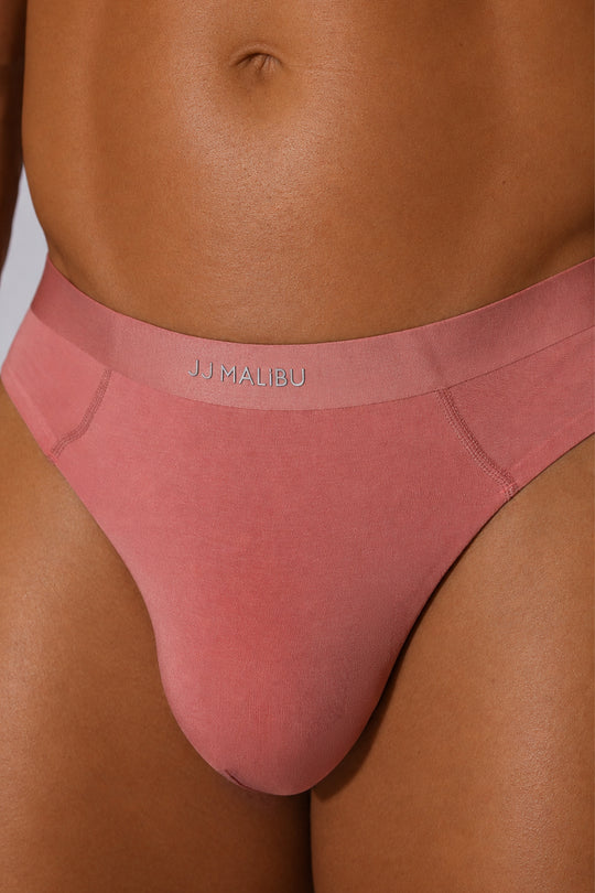Premium Modal Athletic Thong - Baby Pink