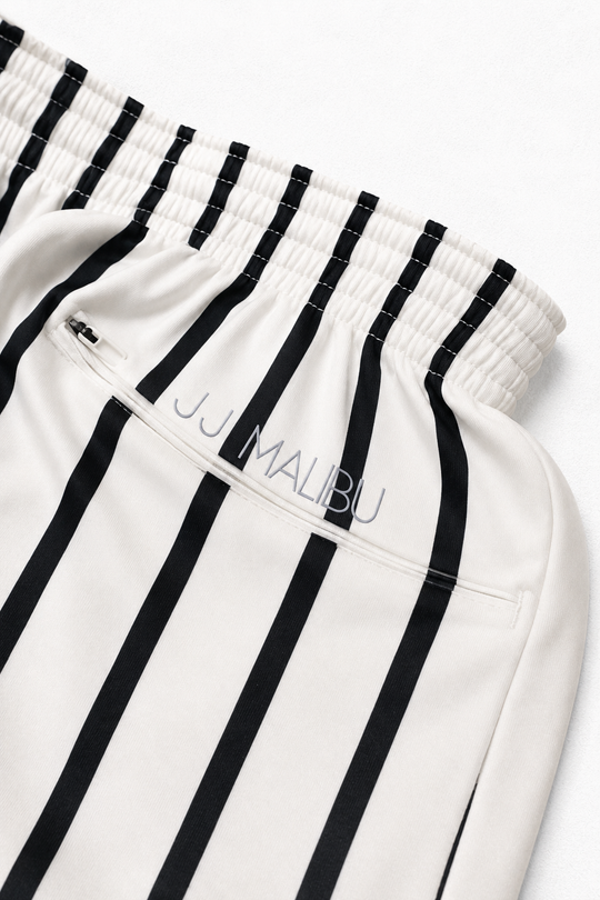 Stretch-It 2" Athletic Short Shorts - White Stripes