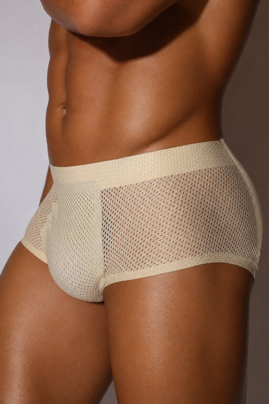 Quick Fix Padded Butt Lift Boxers - Nude
