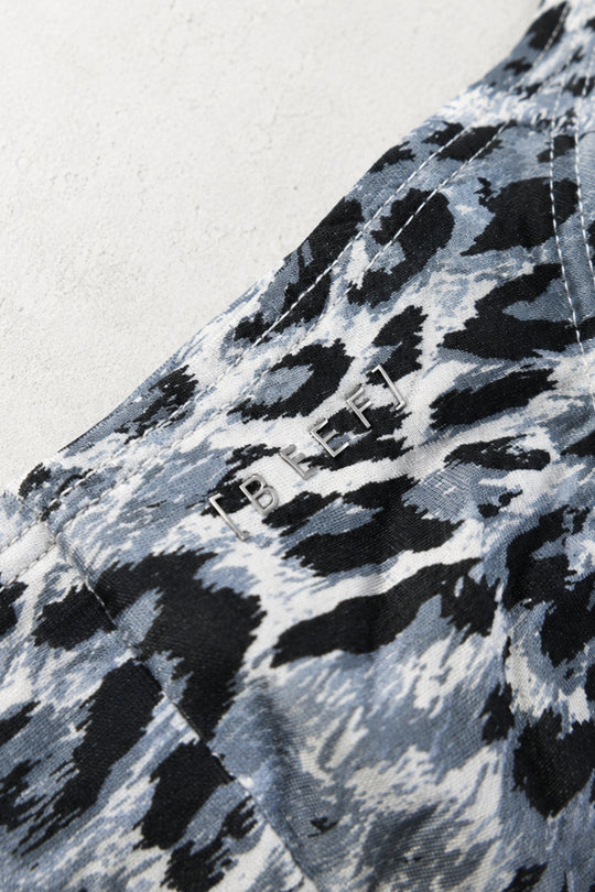 The Tease G-String - Grey Leopard