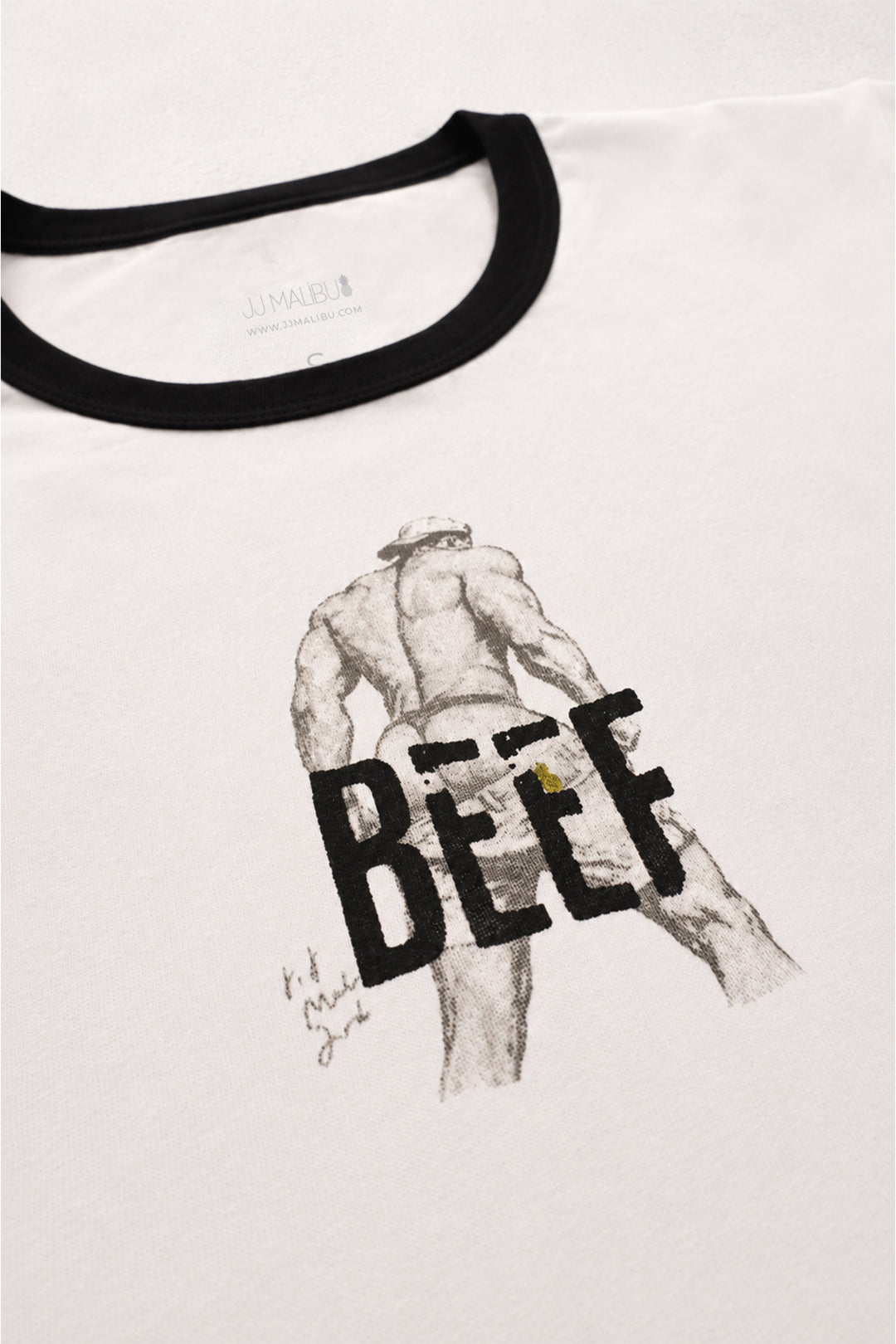 Vintage Ringer Tee - Beefcake Back