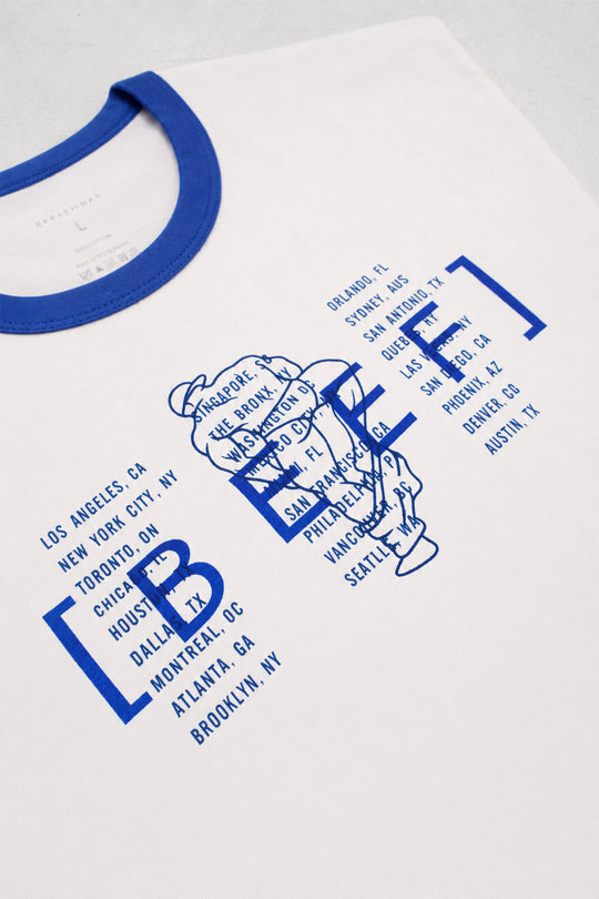 Vintage Ringer Tee - BEEF Headliner Tee