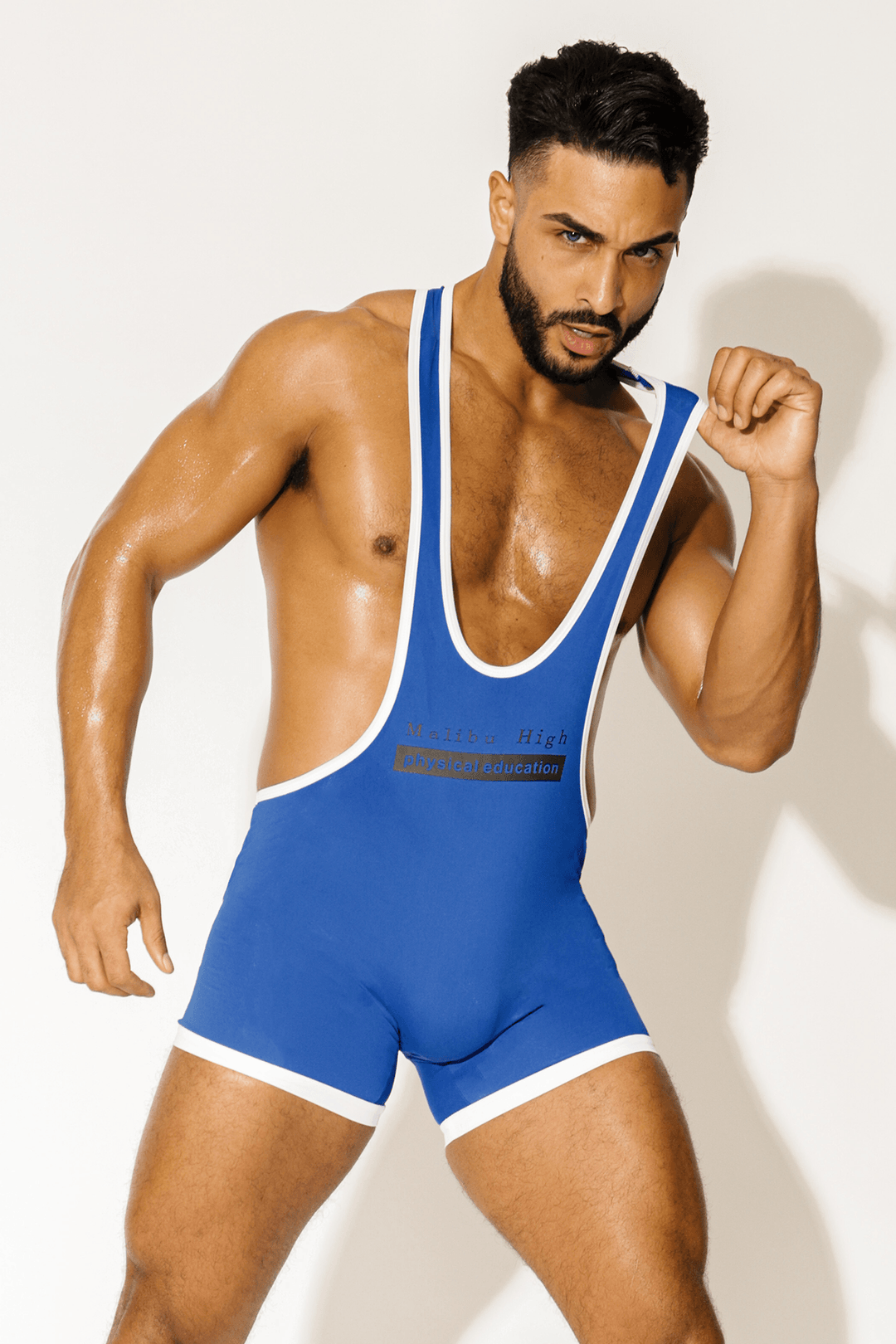 Join The Team Boxer Brief Singlet - Blue - JJ Malibu 